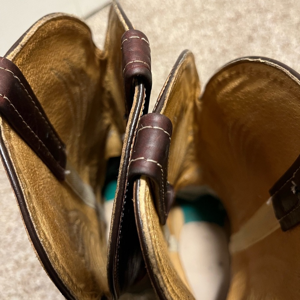 Women’s Dan Post Rich Brown Western Boots - Picture 9 of 13